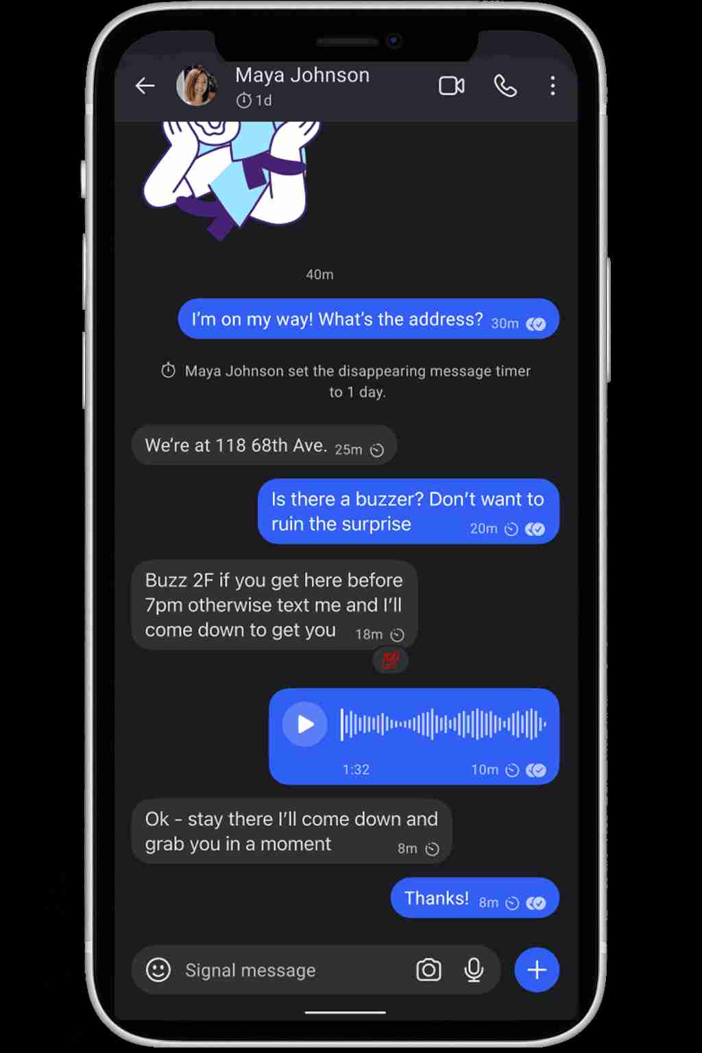 Signal的中文版本应用界面截图
